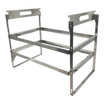 Snow peak (スノーピーク) ファニチャーアクセサリー CK-220 シルバー IGTハンギングラックフレーム 2段セット