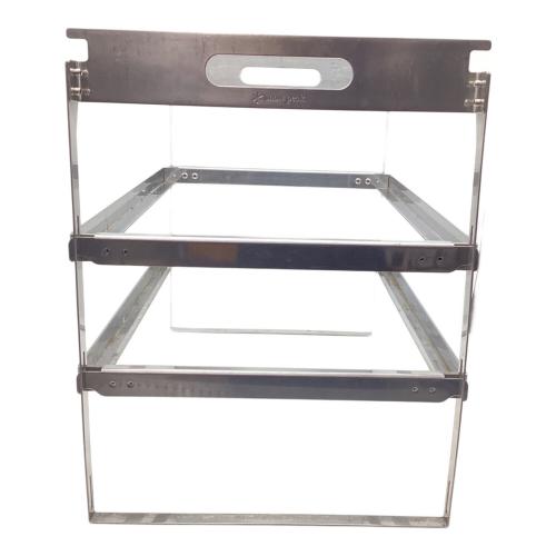 Snow peak (スノーピーク) ファニチャーアクセサリー CK-220 シルバー IGTハンギングラックフレーム 2段セット