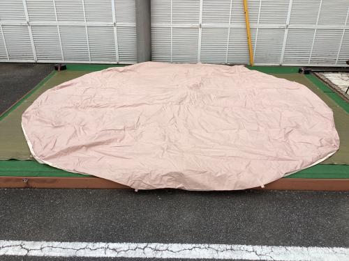 TOMOUNT (トモウント) モノポールテント 煙突穴有 ベルテント