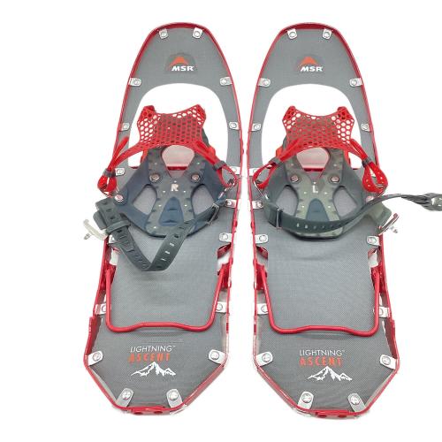 MSR (エムエスアール) スノーシュー 22インチ グレー×レッド LIGHTNING ASCENT