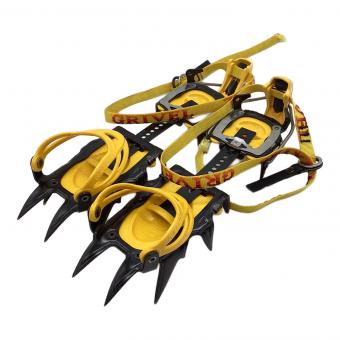 GRIVEL (グリベル) 12本爪アイゼン イエロー×ブラック G12 EVO・ニューマチック