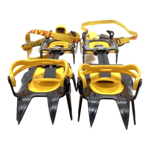 GRIVEL (グリベル) 12本爪アイゼン イエロー×ブラック G12 EVO・ニューマチック