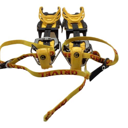 GRIVEL (グリベル) 12本爪アイゼン イエロー×ブラック G12 EVO・ニューマチック