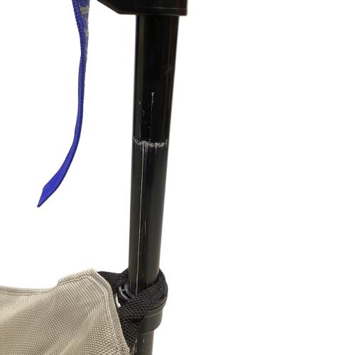 Snow peak (スノーピーク) アウトドアチェア LV-151 廃盤品 アイボリー×ブルー スノーピークチェア