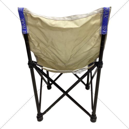 Snow peak (スノーピーク) アウトドアチェア LV-151 廃盤品 アイボリー×ブルー スノーピークチェア