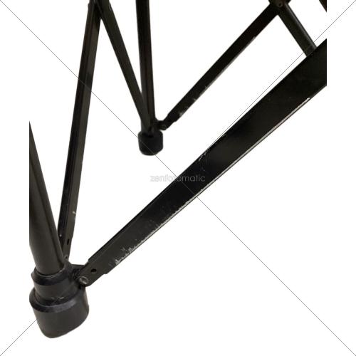 Snow peak (スノーピーク) アウトドアチェア LV-151 廃盤品 アイボリー×ブルー スノーピークチェア