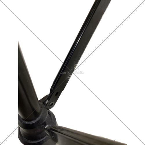 Snow peak (スノーピーク) アウトドアチェア LV-151 廃盤品 アイボリー×ブルー スノーピークチェア