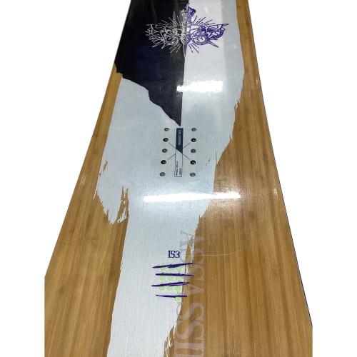 SALOMON (サロモン) ASSASSIN スノーボード 22-23モデル 153cm ブラック×ブラウン