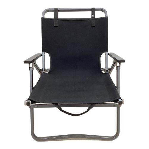 ZANE ARTS (ゼインアーツ) アウトドアチェア ブラック レードチェア