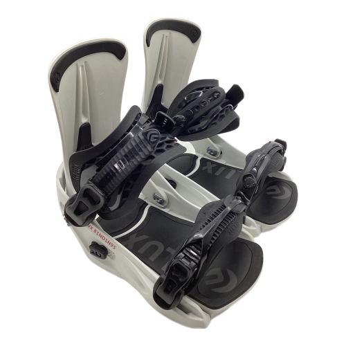 FLUX (フラックス) XF ビンディング SIZE S ホワイト×ブラック