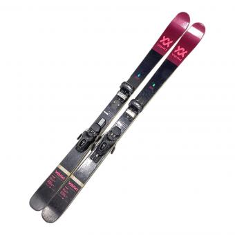 Volkl (フォルクル) Yumi フリースタイル ファットスキー キズ多数有 ブラック 161cm