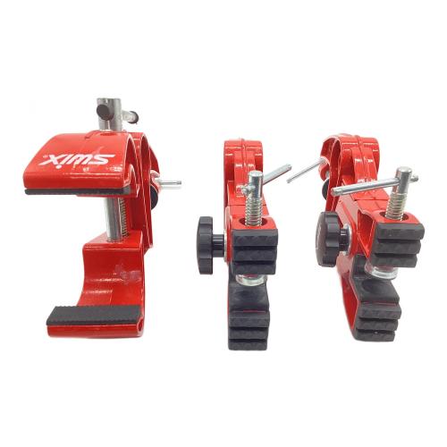 SWIX (スウィックス) ラジアルスキーバイス スキー雑貨 チューンナップ品 レッド 3点セット