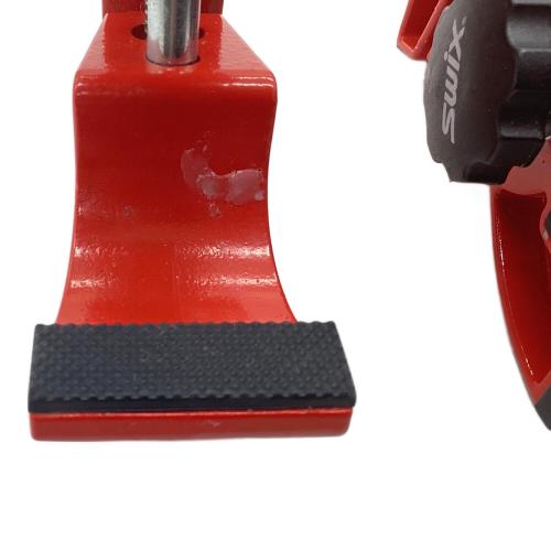 SWIX (スウィックス) ラジアルスキーバイス スキー雑貨 チューンナップ品 レッド 3点セット