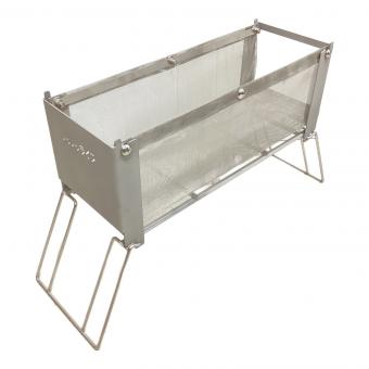 ノリノリライフ ヨコナガメッシュタキビダイ 焚火台