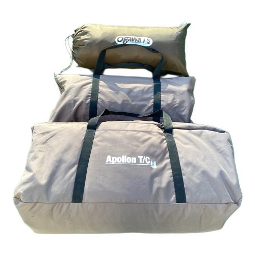 OGAWA (オガワ) ツールームテント ヨゴレ・ポール曲がり小有 アポロン T/C