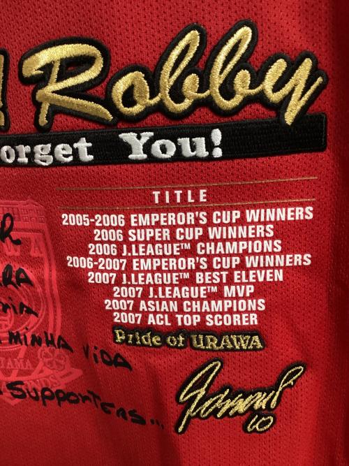 浦和レッズ (ウラワレッズ) 【10】ロブソン・ポンテ サッカーユニフォーム 385769 2010年シーズン 引退記念ユニフォーム SIZE XL
