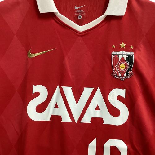 浦和レッズ (ウラワレッズ) 【10】ロブソン・ポンテ サッカーユニフォーム 385769 2010年シーズン 引退記念ユニフォーム SIZE XL