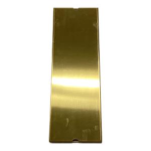 802PRODUCTS (ハチオウジプロダクト) ファニチャーアクセサリー ゴールド IGT天板真鍮ハーフユニット【 無地 】