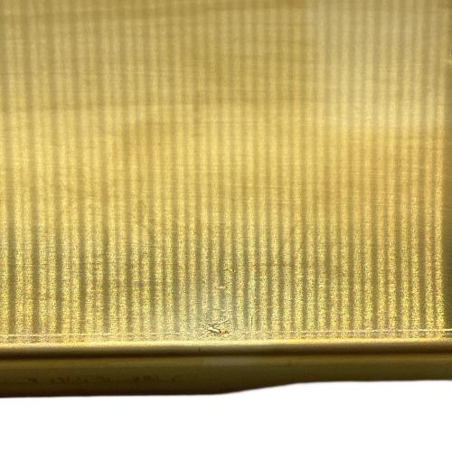 802PRODUCTS (ハチオウジプロダクト) ファニチャーアクセサリー ゴールド IGT天板真鍮ハーフユニット【 無地 】