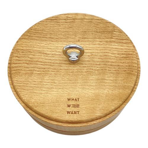 WHAT WE WANT (ワットウィーウォント) アウトドア雑貨 素材：ナラ WWW KATORI