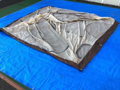 DOD (ディーオーディー) ツールームテント T5-689-TN ヨゴレ・芝付着有 カマボコテント3M