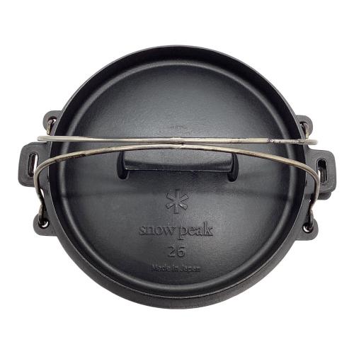 Snow peak (スノーピーク) 和鉄ダッチオーブン26 ダッチオーブン