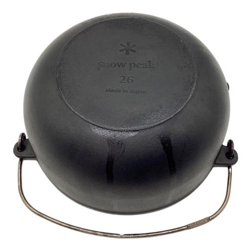 Snow peak (スノーピーク) 和鉄ダッチオーブン26 ダッチオーブン