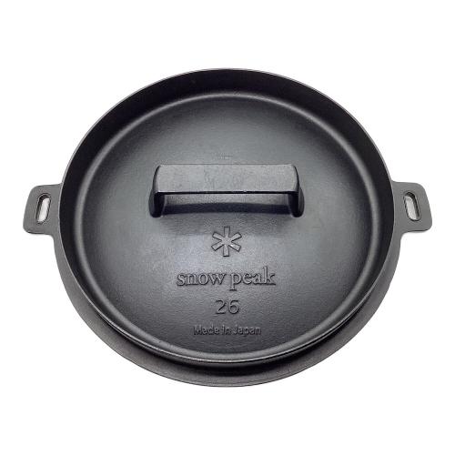 Snow peak (スノーピーク) 和鉄ダッチオーブン26 ダッチオーブン