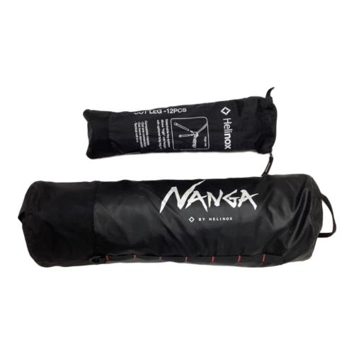 Helinox (ヘリノックス) コット 限定生産品 ブラック×レッド コットワン コンバーチブル