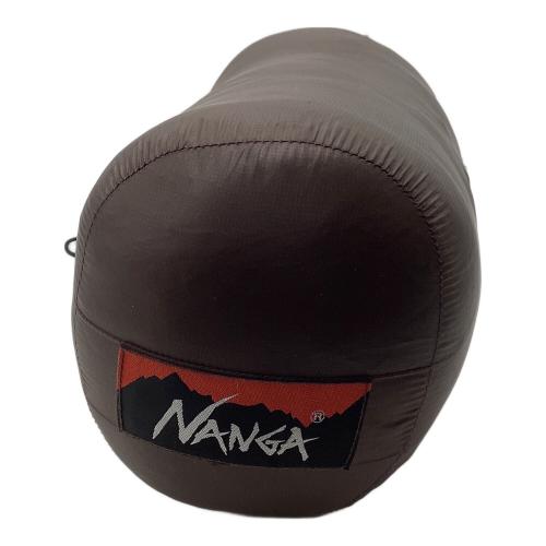 NANGA (ナンガ) 封筒型シュラフ(ダウン) ブラウン ソナエバッグ 350DX