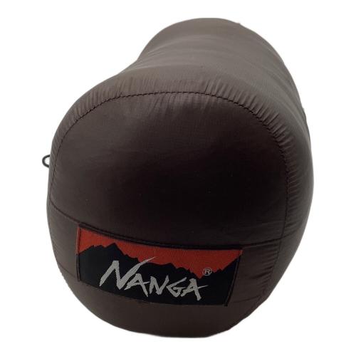 NANGA (ナンガ) 封筒型シュラフ(ダウン) ブラウン ソナエバッグ 350DX