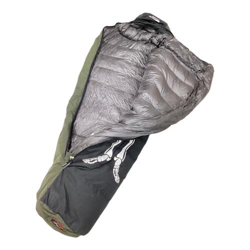 NANGA (ナンガ) マミー型シュラフ(ダウン) ブラック.×オリーブ TAKIBI SLEEPING