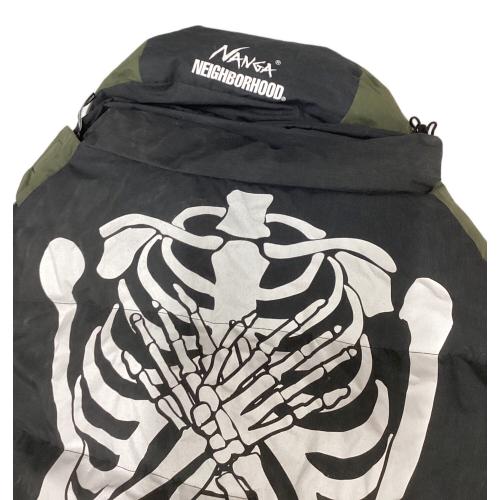 NANGA (ナンガ) マミー型シュラフ(ダウン) ブラック.×オリーブ TAKIBI SLEEPING