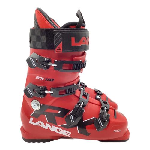 LANGE (ラング) RX110 スキーブーツ SIZE 27-27.5cm レッド