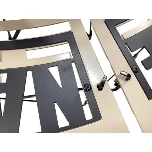 NATURE TONES (ネイチャートーンズ) アウトドアテーブル ブラック×ホワイト オクタゴン＆センターサークルセット