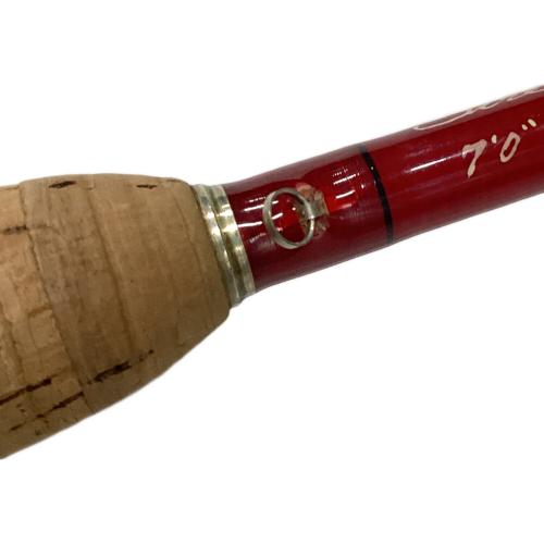 M.TAKADA ROD CO. stream 4926 フライリール ロッド(釣竿) レッド 7'0"#3 @