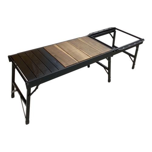 RATEL WORKS (ラーテルワークス) アウトドアテーブル ブラック ウッドパネルテーブル