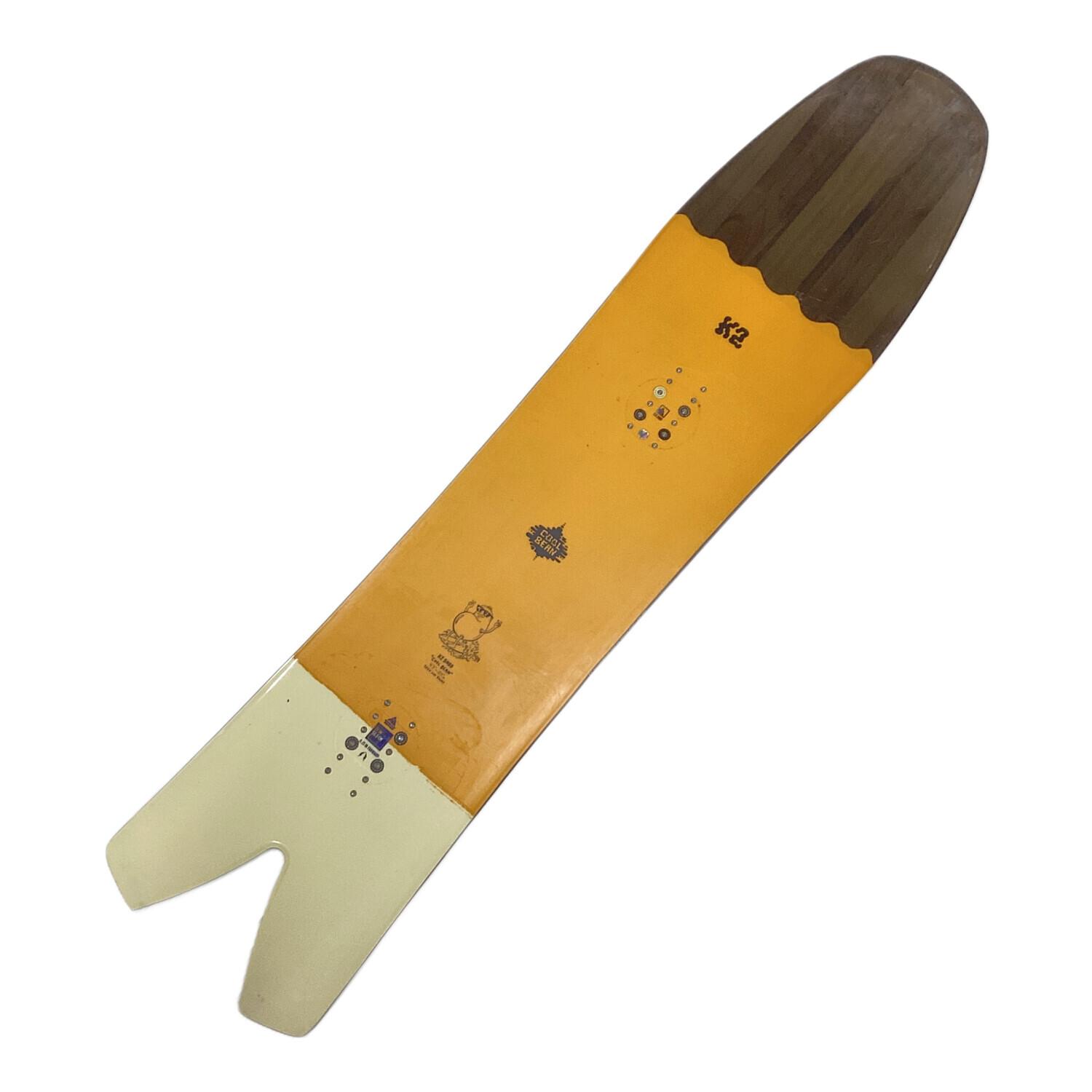 K2 (ケーツー) COOL BEAN スノーボード パウダーボード 144cm オレンジ