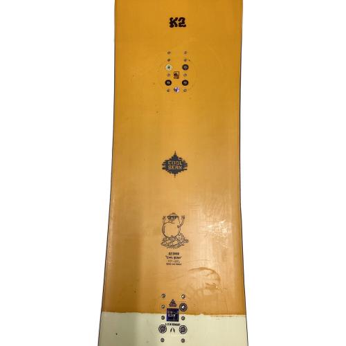 K2 (ケーツー) COOL BEAN スノーボード パウダーボード 144cm オレンジ