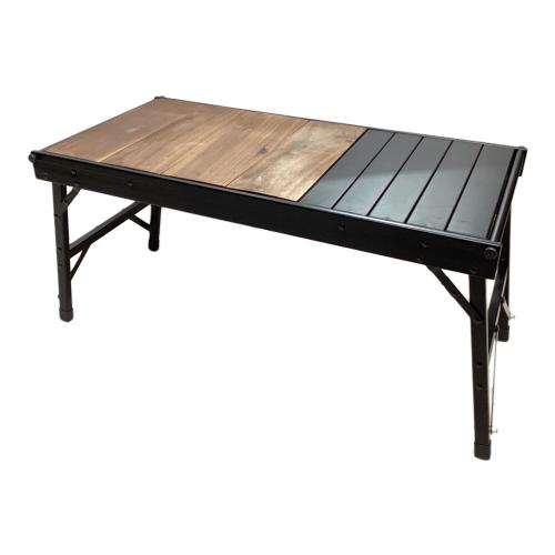 RATEL WORKS (ラーテルワークス) アウトドアテーブル ブラック ウッドパネルテーブル