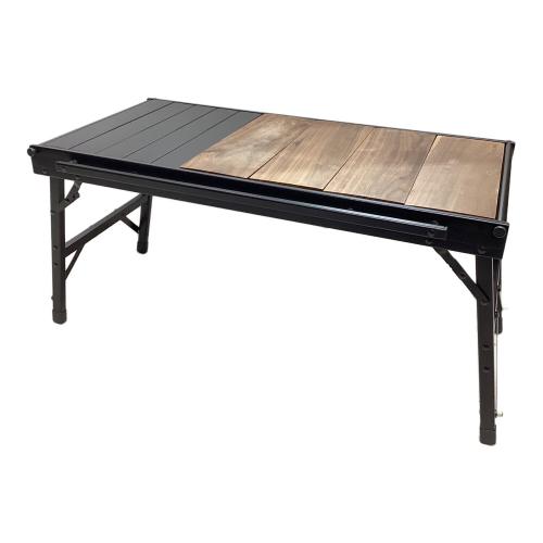 RATEL WORKS (ラーテルワークス) アウトドアテーブル ブラック ウッドパネルテーブル