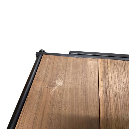 RATEL WORKS (ラーテルワークス) アウトドアテーブル ブラック ウッドパネルテーブル