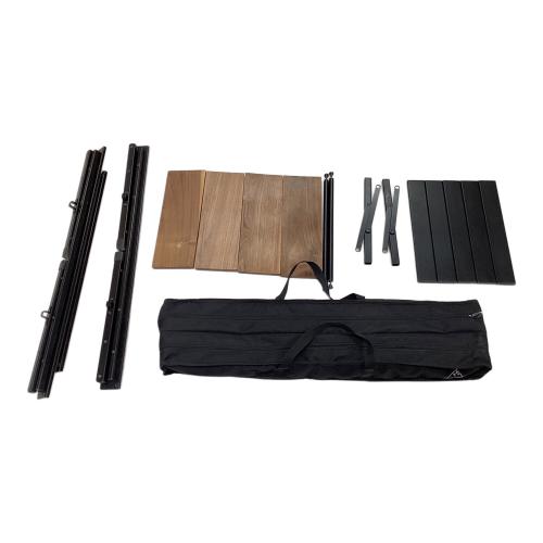 RATEL WORKS (ラーテルワークス) アウトドアテーブル ブラック ウッドパネルテーブル