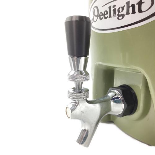 Deelight (ディーライト) アイスバケット ウォータージャグ グリーン コックカスタム 2.5ガロン