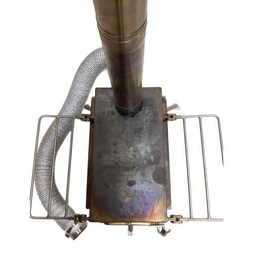 tentmark DESIGNS (テンマクデザイン) 薪ストーブ ウッド ストーブサイドビュー アウトサイドエア M