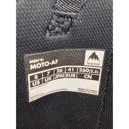 BURTON (バートン) MOTO-AF スノーボードブーツ メンズ SIZE 26cm ブラック