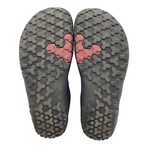 VIVOBARE FOOT (ビボベアフット) primus trail FIRM GROUND ローカット トレッキングシューズ メンズ SIZE 26cm ブラック