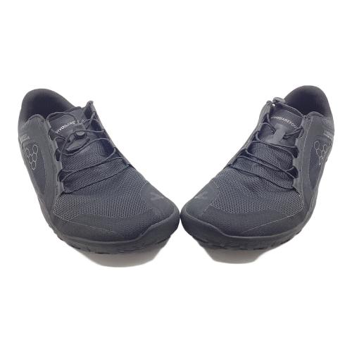VIVOBARE FOOT (ビボベアフット) primus trail FIRM GROUND ローカット トレッキングシューズ メンズ SIZE 26cm ブラック