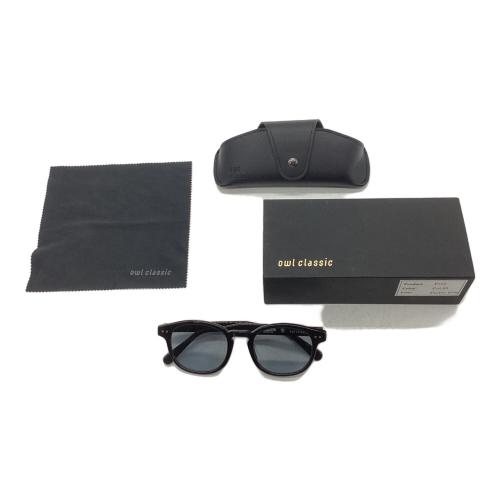 owl classic (アウルクラシック) サングラス UNWASTED別注モデル ブラック Frey