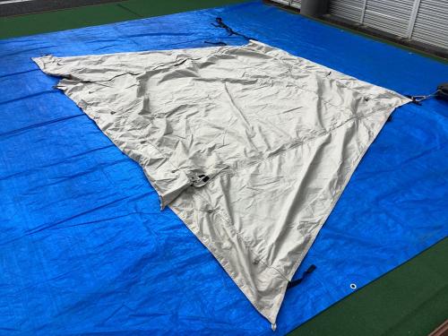 FUTURE FOX (フューチャーフォックス) ソロテント ヨゴレ小有 カーキ ※エンドキャップ欠品 FOX BASE EVO